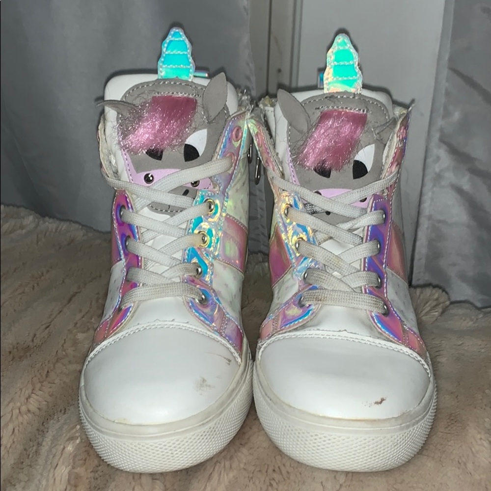Olivia Miller Runway Unicorn Sneakers
